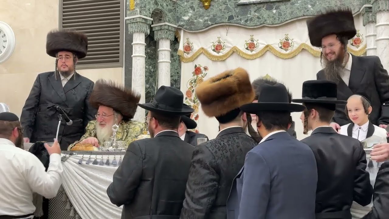 שמחת בית ספינקא • שמחת הבר מצווה לנכד כ״ק מרן אדמו״ר שליט״א, כ״ז תשרי תשפ״ד