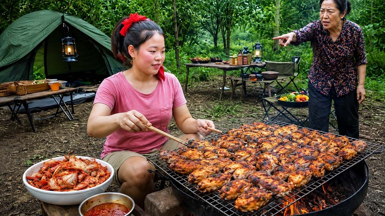 Delicious Grilled Feast &ndash; Complete Recipe | Countryside Cooking | Simple Life | Rural Life