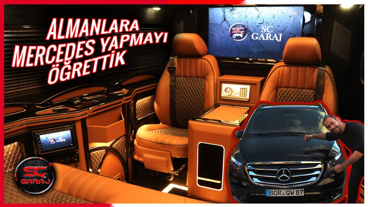 MERCEDES VİTO VIP YAPIMI (vip vito yapıyoruz) ALMANLARA MERCEDES YAPMAYI ÖĞRETTİK