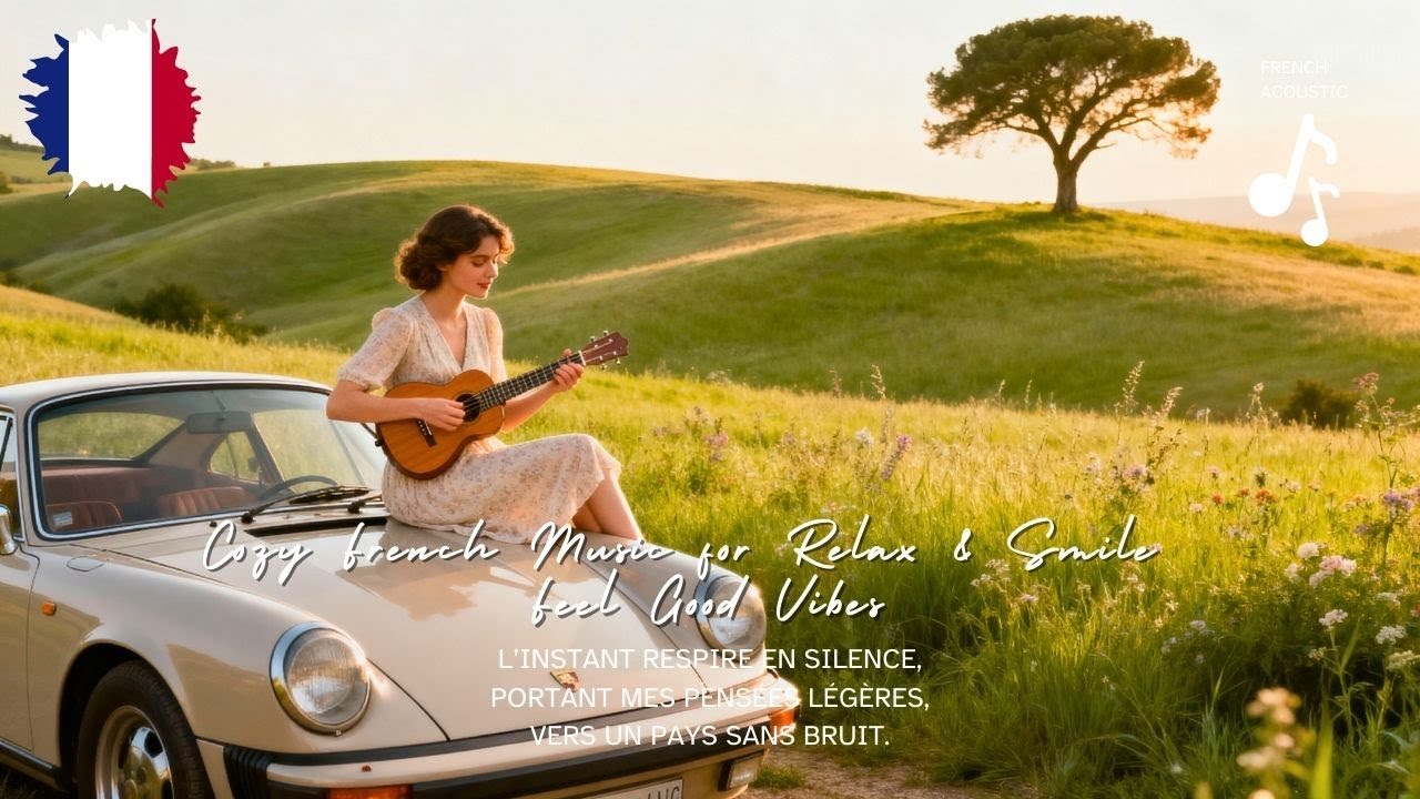 【Playlist🎧】Relax & Smile with French Music 🇫🇷 | Cozy Parisian Feel Good Songs