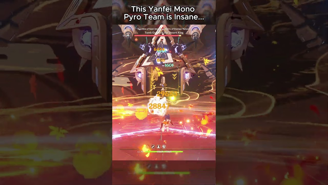 THIS YANFEI MONO PYRO TEAM IS INSANE...!!