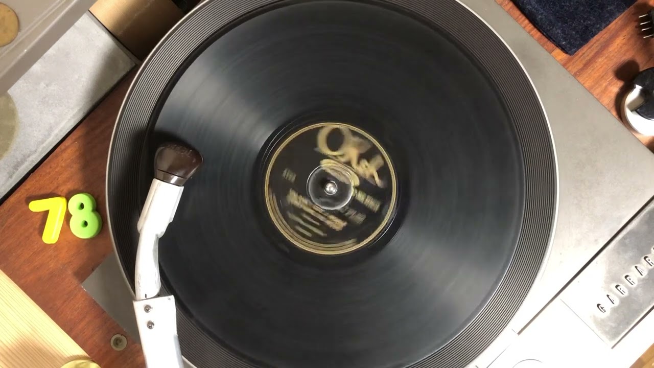 Lonnie Johnson 78rpm OKEH 8722 You Can’t Give a Woman Everything She Needs
