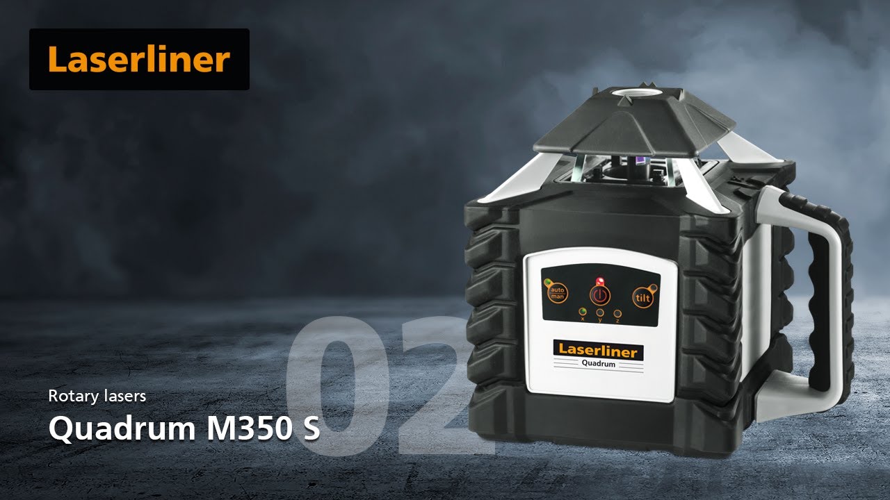 Rotary laser - Laserliner - Quadrum M350 S - 053.00.09A