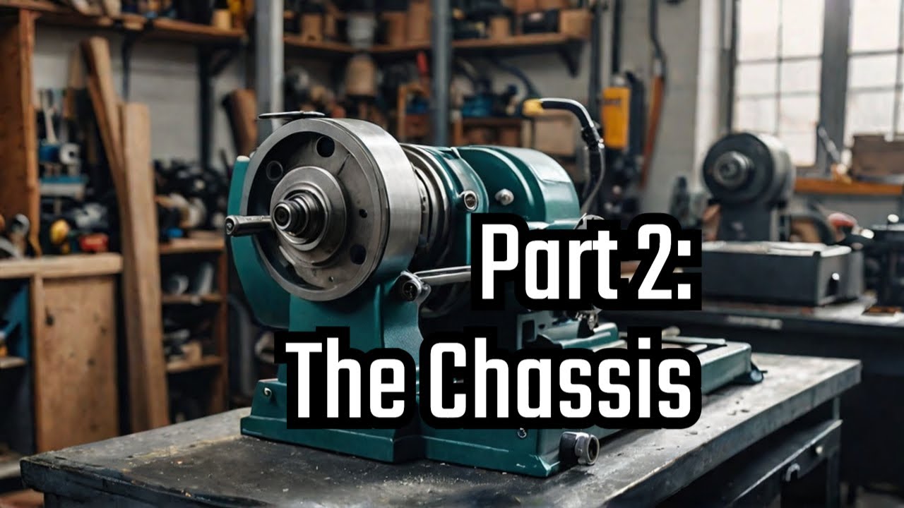 Industrial 2x72 Belt Grinder Build Part 2: The Chassis