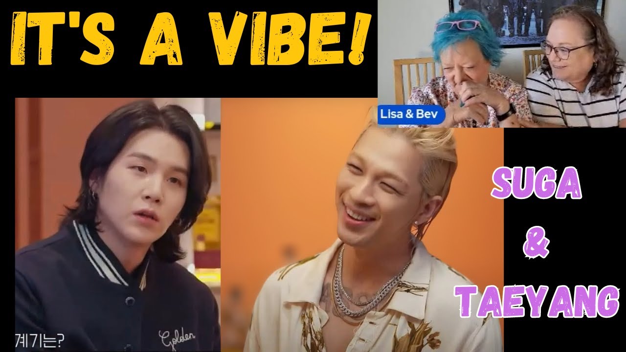 Two Grandma's Lovely Reaction: Suga interviewed Taeyang on SUCHWITA