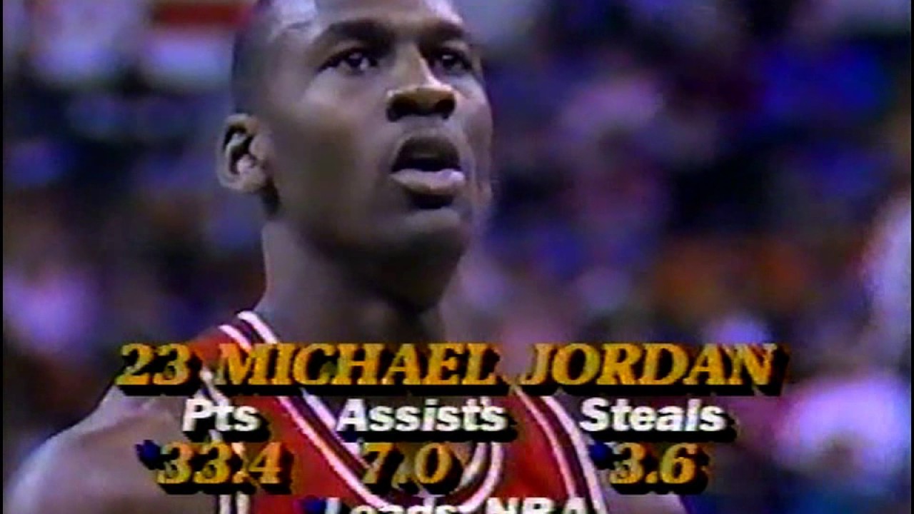 Michael Jordan - 34/7/5 vs. Pacers (1988)