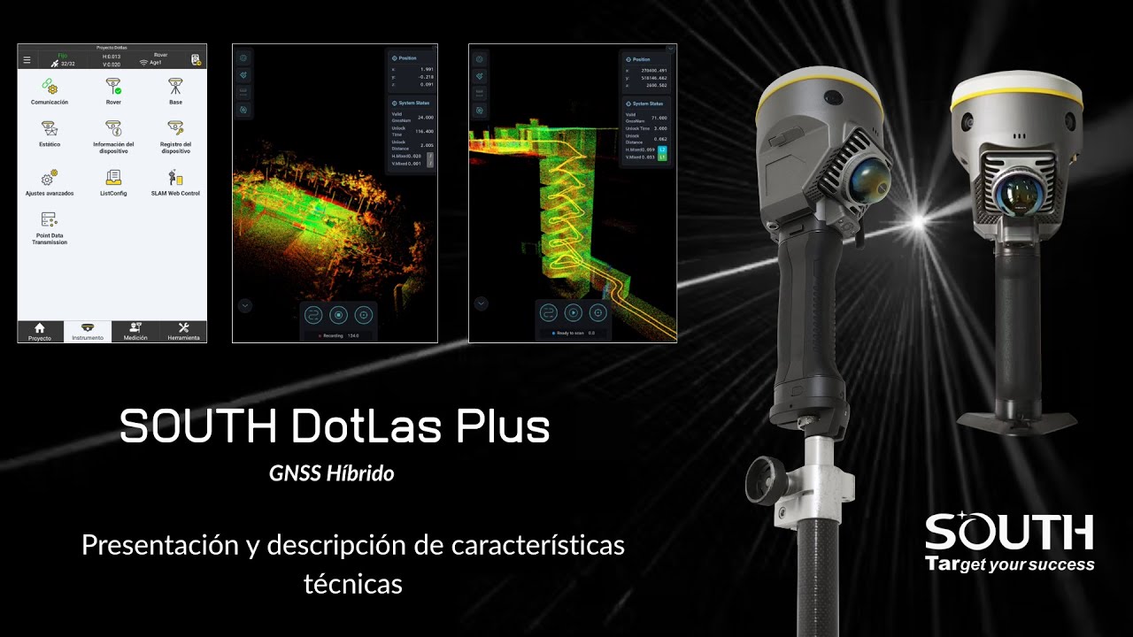 SOUTH DotLas Plus: Te presentamos el primer GNSS híbrido supremo del mercado