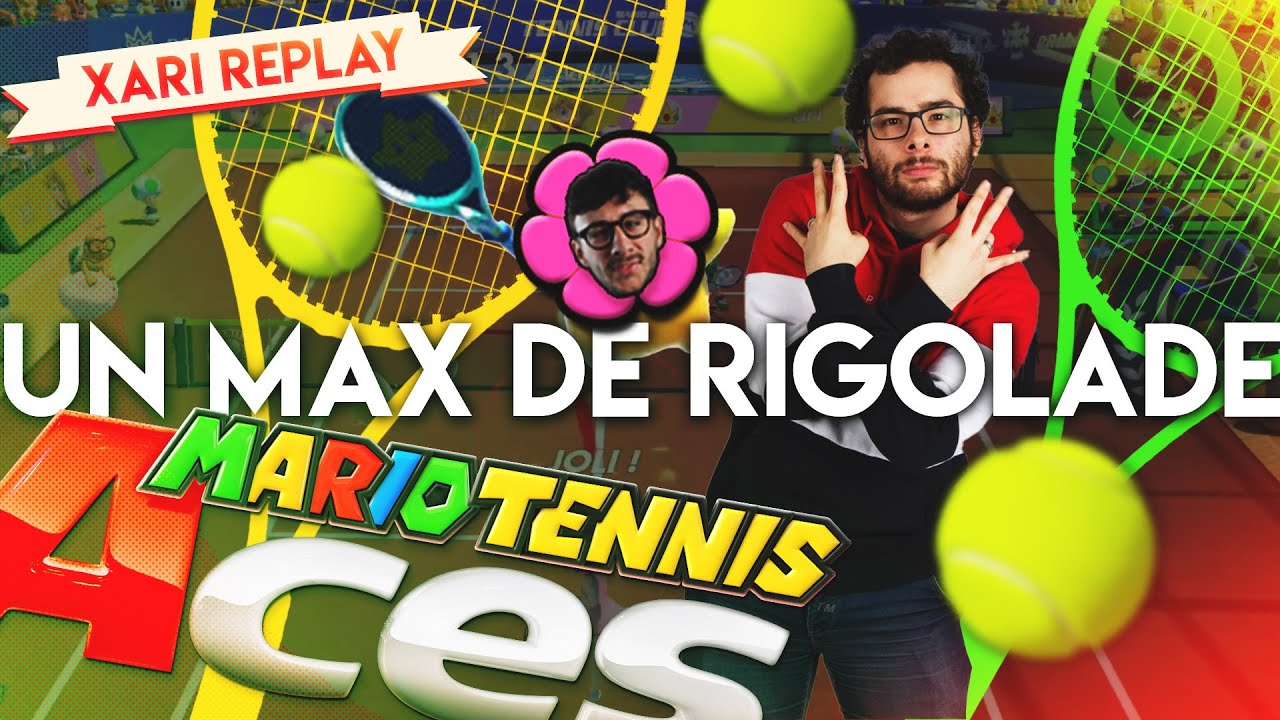 Une soirée vraiment drôle avec PONCE, RIVENZI et ONUTREM sur Mario Tennis