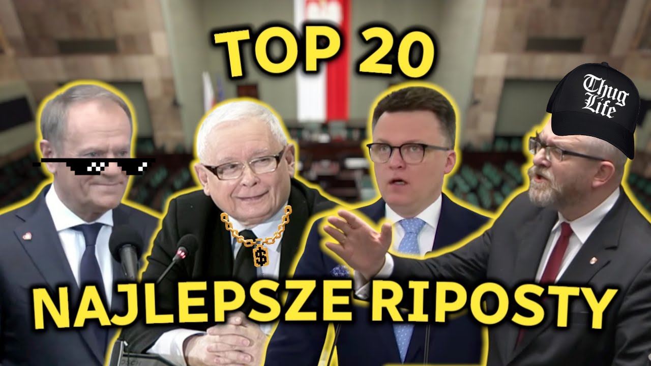 NAJLEPSZE RIPOSTY WSZECH CZAS&Oacute;W W SEJMIE! | TOP 20
