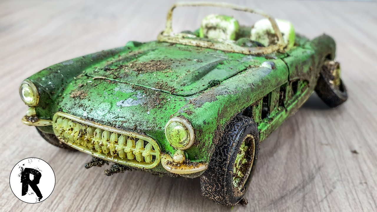 Restoration Abandoned 1957 Chevrolet Corvette