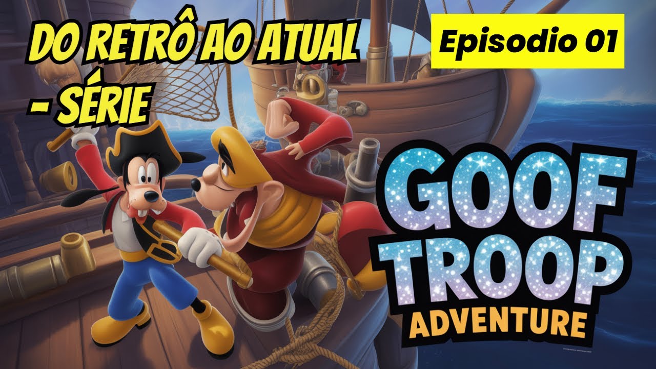 Do Retrô ao Atual – Episodio 01: jogando Goof Troop_Pateta e Max até zerar