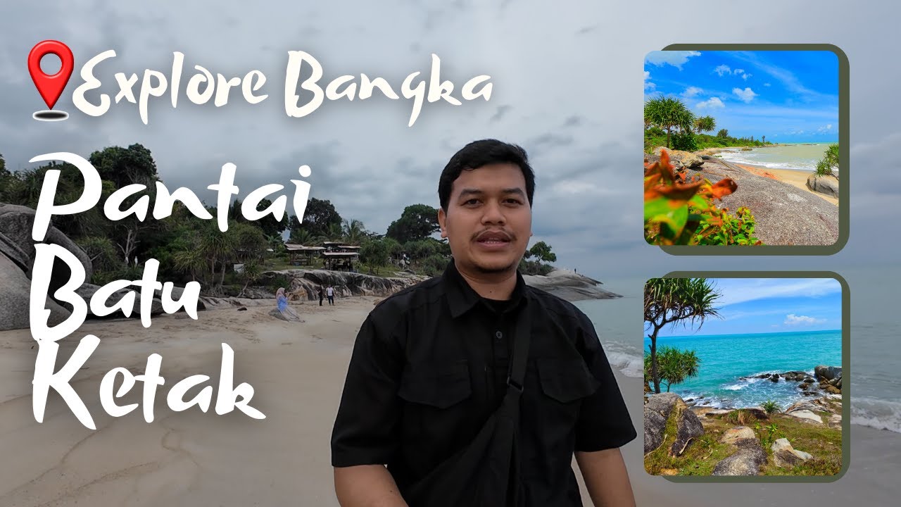 Hidden Gem Bangka! Pertama Kali ke Pantai Batu Ketak, Seindah Ini? #pantaibatuketak #explorebangka