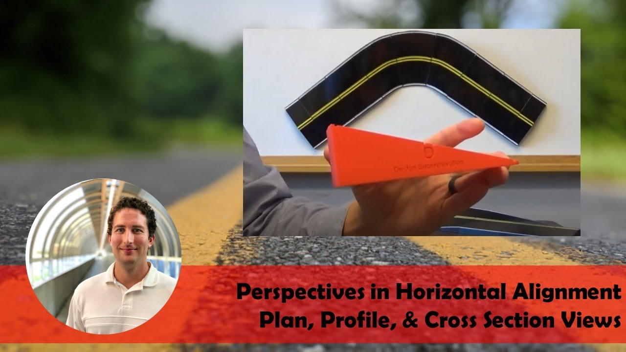 Perspectives in Horizontal Alignment - Plan, Profile, & Cross Section Views