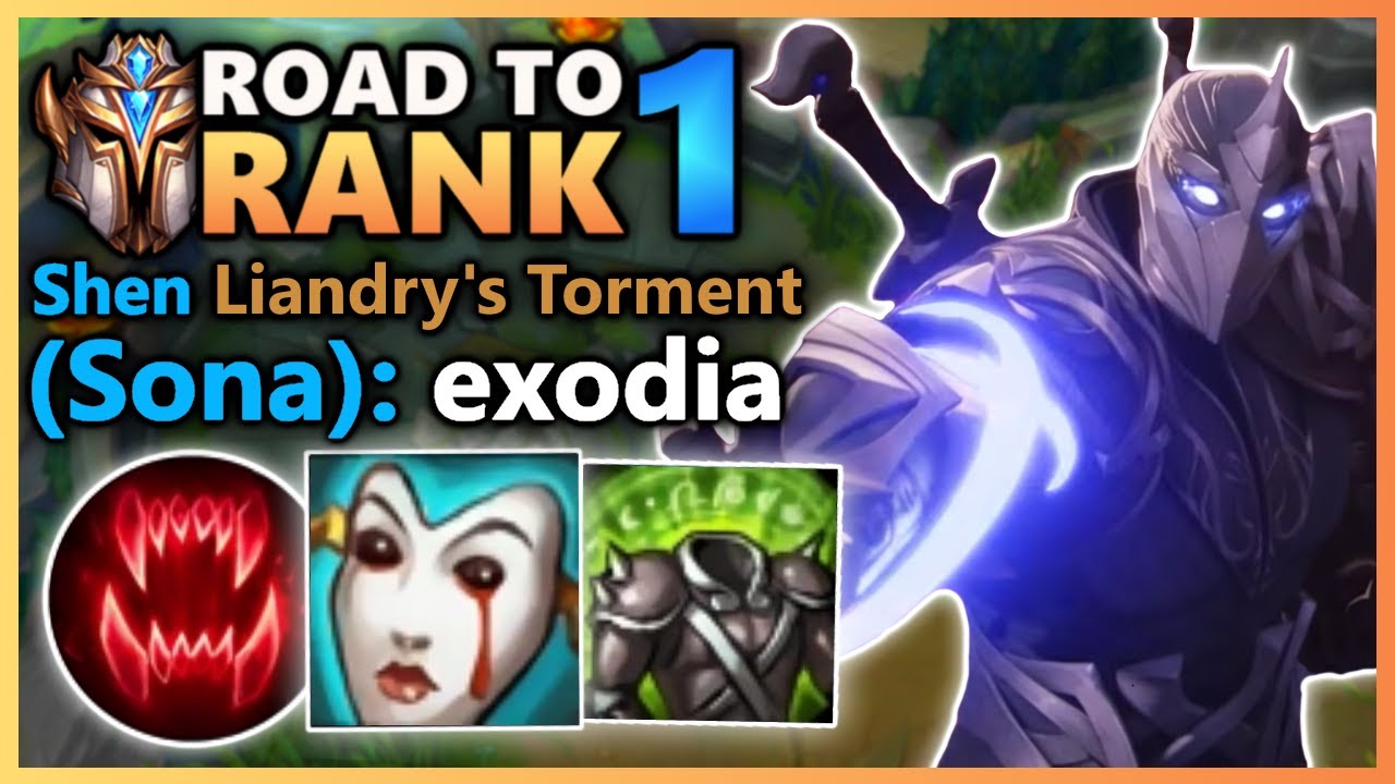 Exodia Shen's Healing is out of this World - Road To Rank 1 (#27)