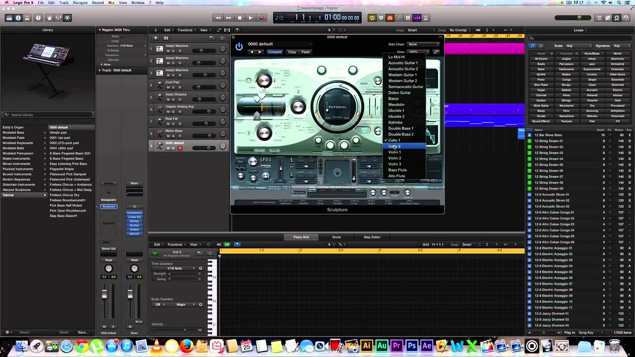 Sound Design Cello Sound in Logic Pro X