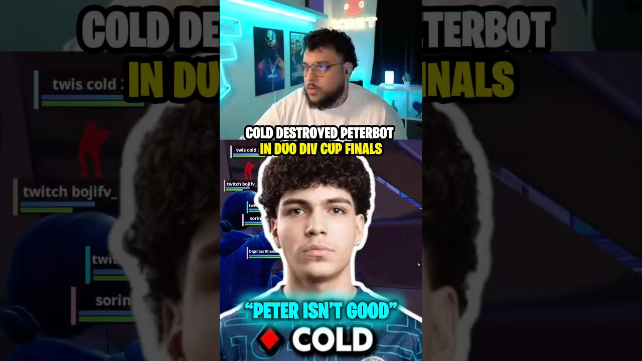 Cold just destroyed Peterbot #peterbot #fortnite #trending #coldfv #faxuty #fncs #fyp #viral