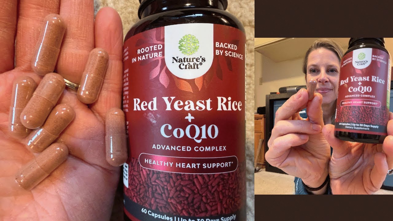 NATURE'S CRAFT Red Yeast Rice with CoQ10 Supplement Review