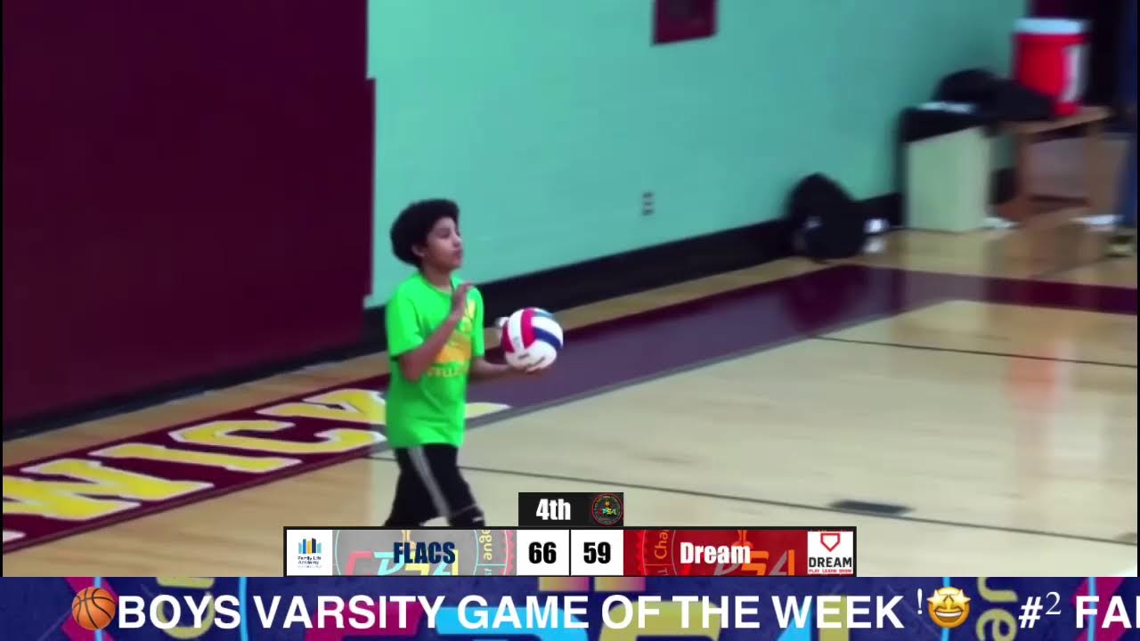 Rematch Dream vs Flaccs boys varsity basketball CPSAL