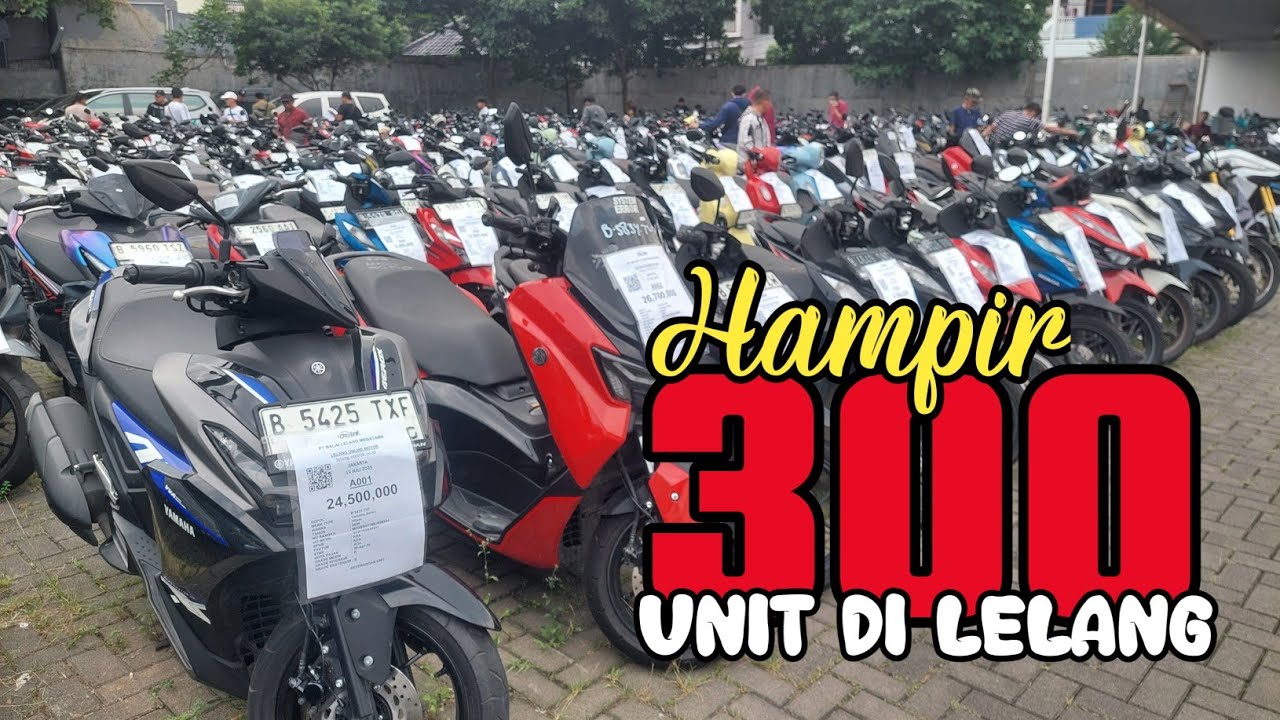HAMPIR 300 UNIT YANG DI LELANG BOR‼️ DARI HARGA SEJUTAAN SAMPE 30JUTAAN ADA‼️ MNVLOG