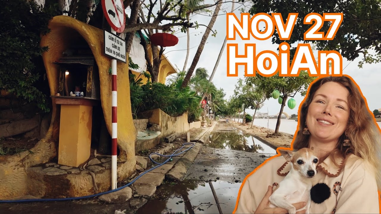 🇻🇳 (ENG) Русская пара живёт в Хойане: честный влог после наводнения во Вьетнаме