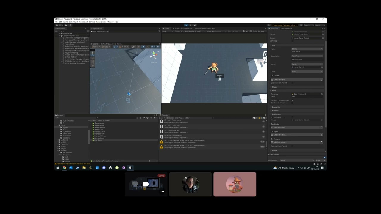 Alligori &ndash; Item and Inventory System Update