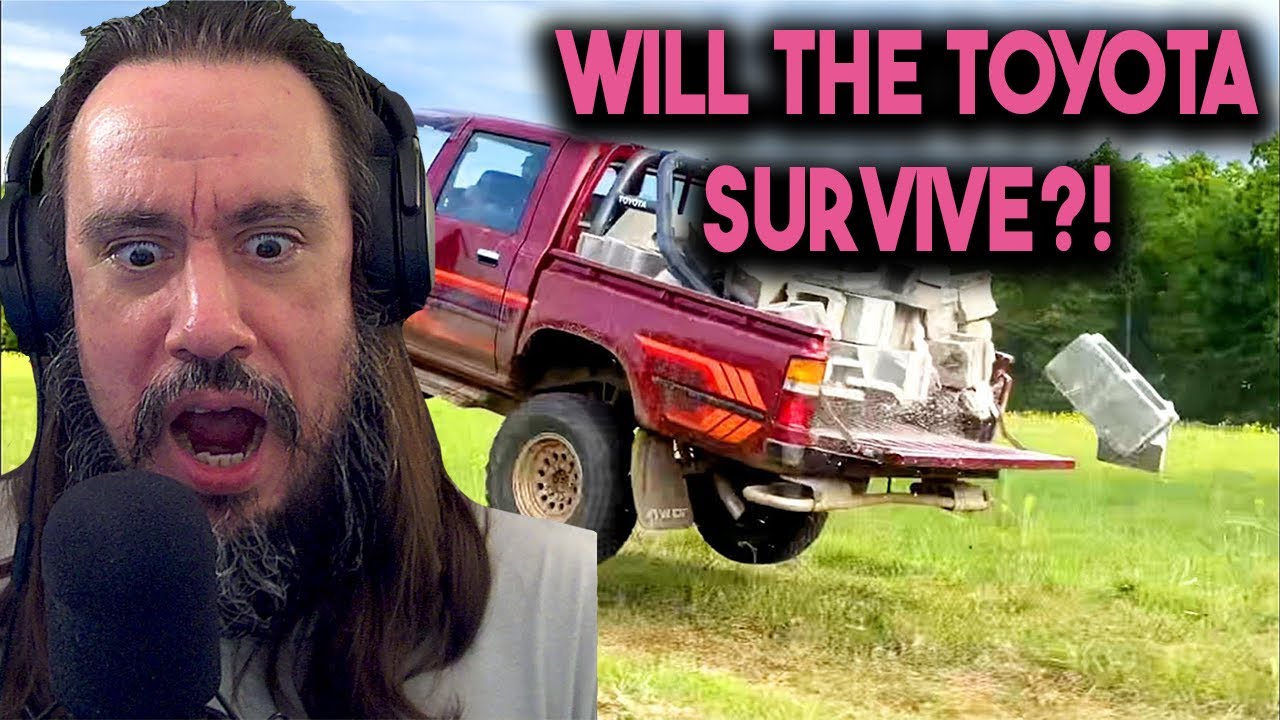 Реакция ветеринара! *Выживет ли Toyota?!* Тест на прочность Toyota Hilux №1