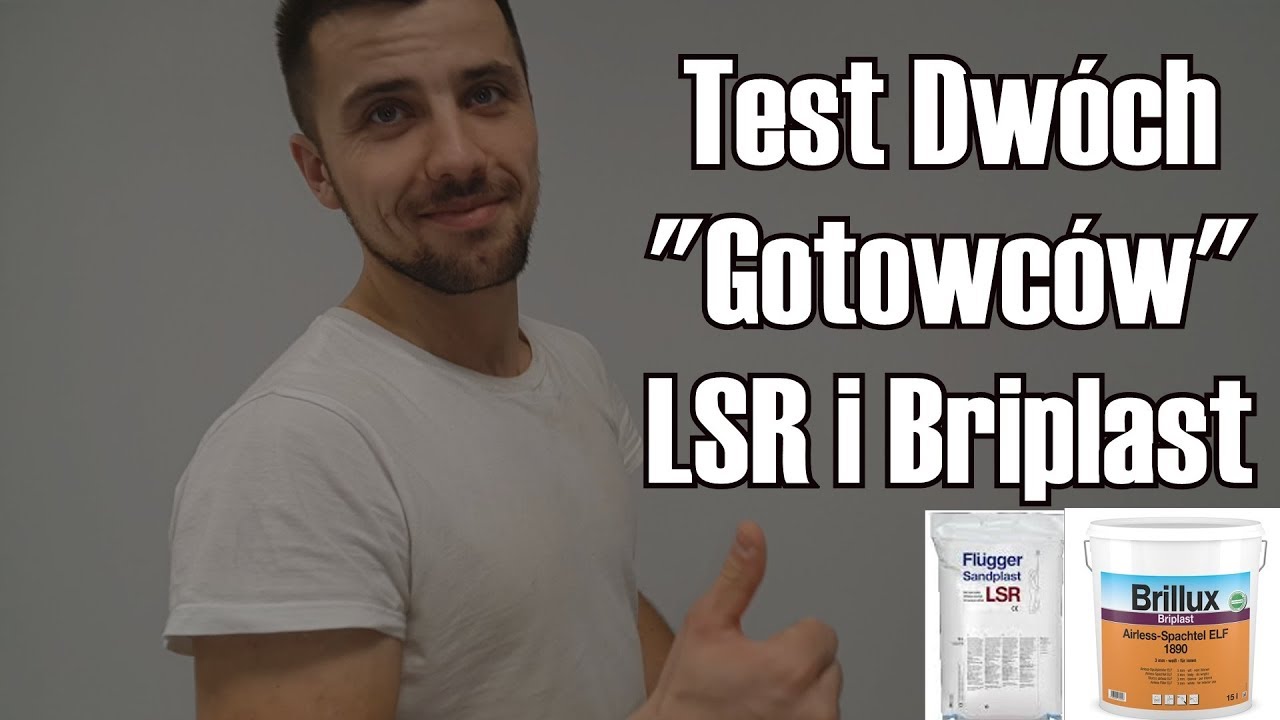 Test Dwóch Gotowych Mas do Szpachlowania | Flugger | Brillux  |