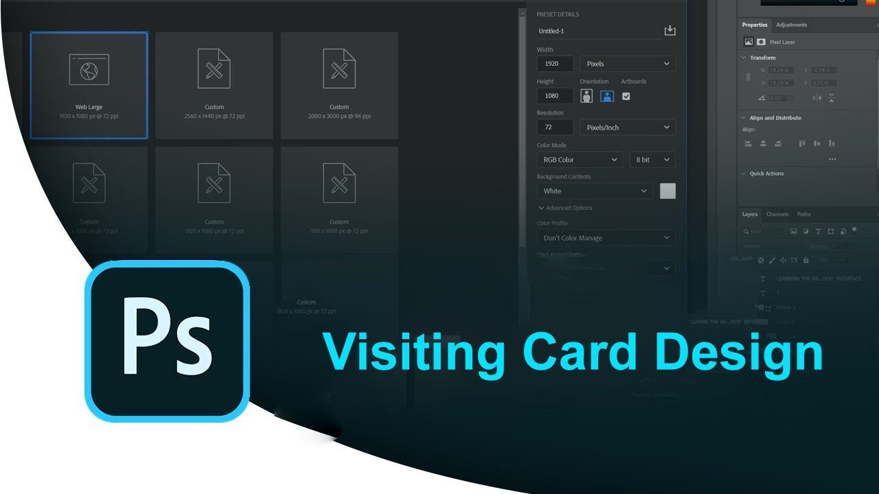 Visiting Card Design