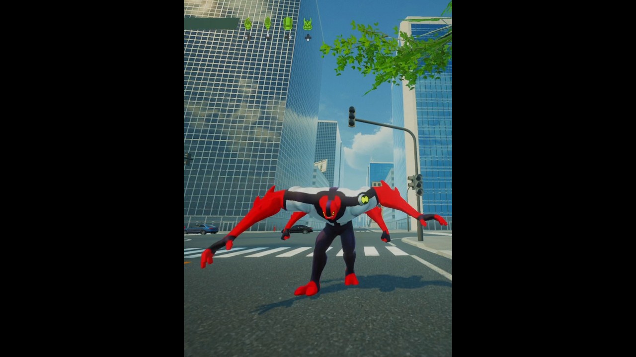 FOURARMS DESTRUCTION| MOST REALISTIC GALVAN BEN 10 OPEN WORLD GAME #ben10 #ben10gameplay