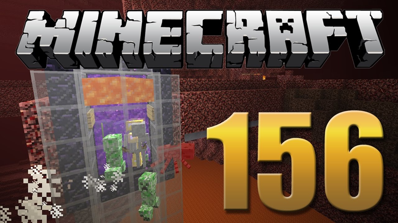Mob Nether Trap - Minecraft Em busca da casa automática #156.