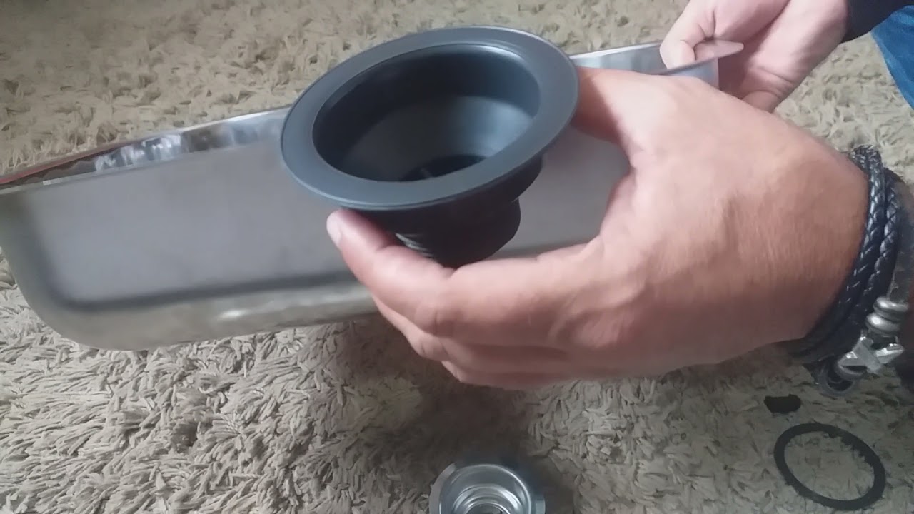 Aprenda a instalar / colocar a válvula em cuba de aço inox