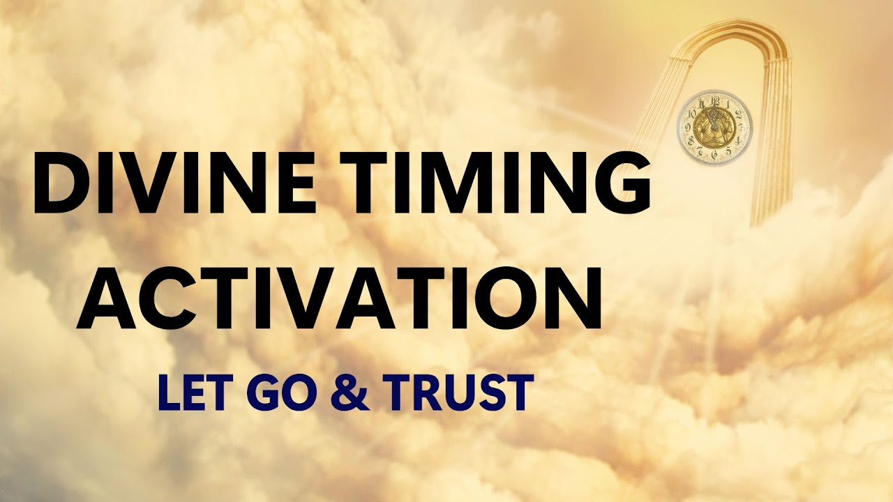 5-Minute Divine Timing Meditation | Let Go & Feel Spiritually Guided