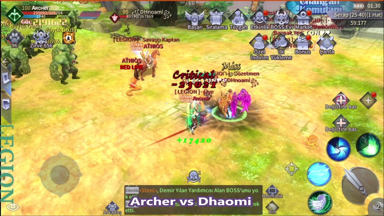 Silkroad Online Mobile Legion vs Kolaj III