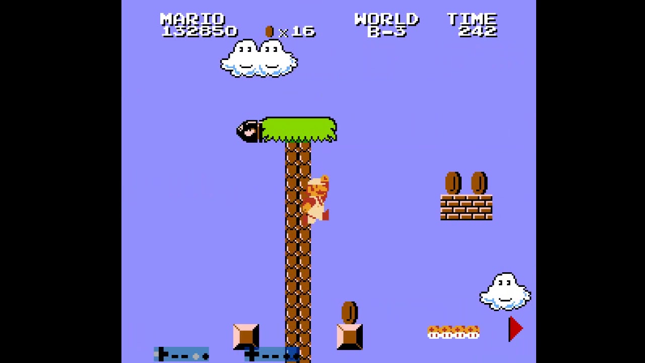 Super Mario Bros 2 : The Lost Levels (FDS), World A, B, C, D