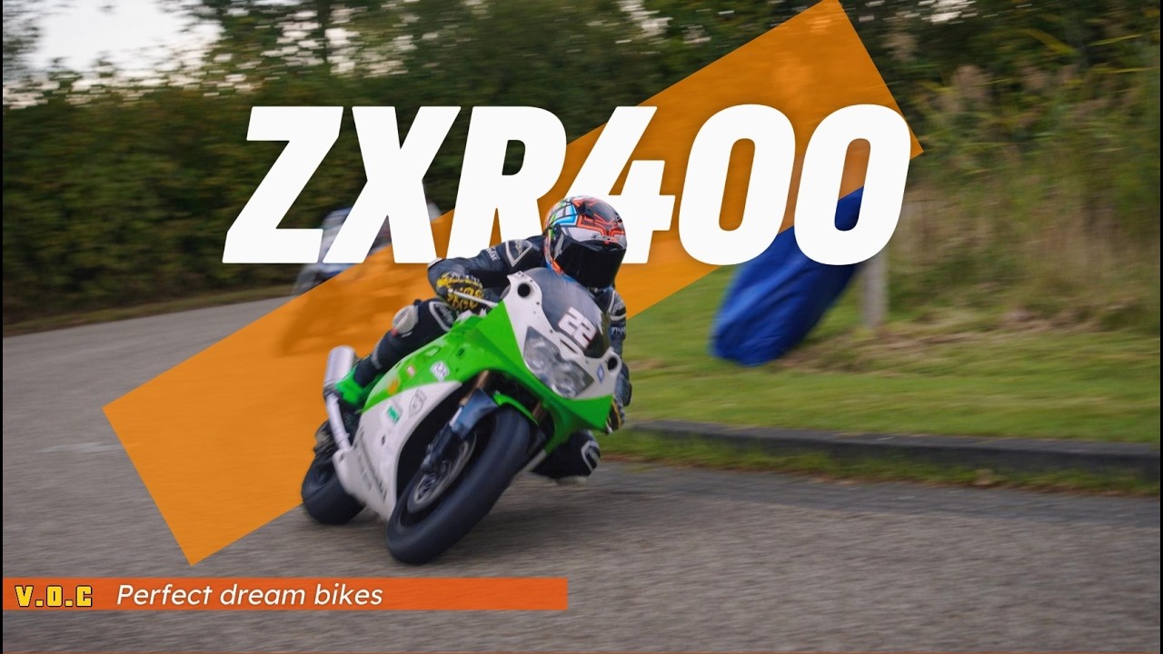 The ZXR400 madness on an industrial area (Drachten) - Sam motorsport