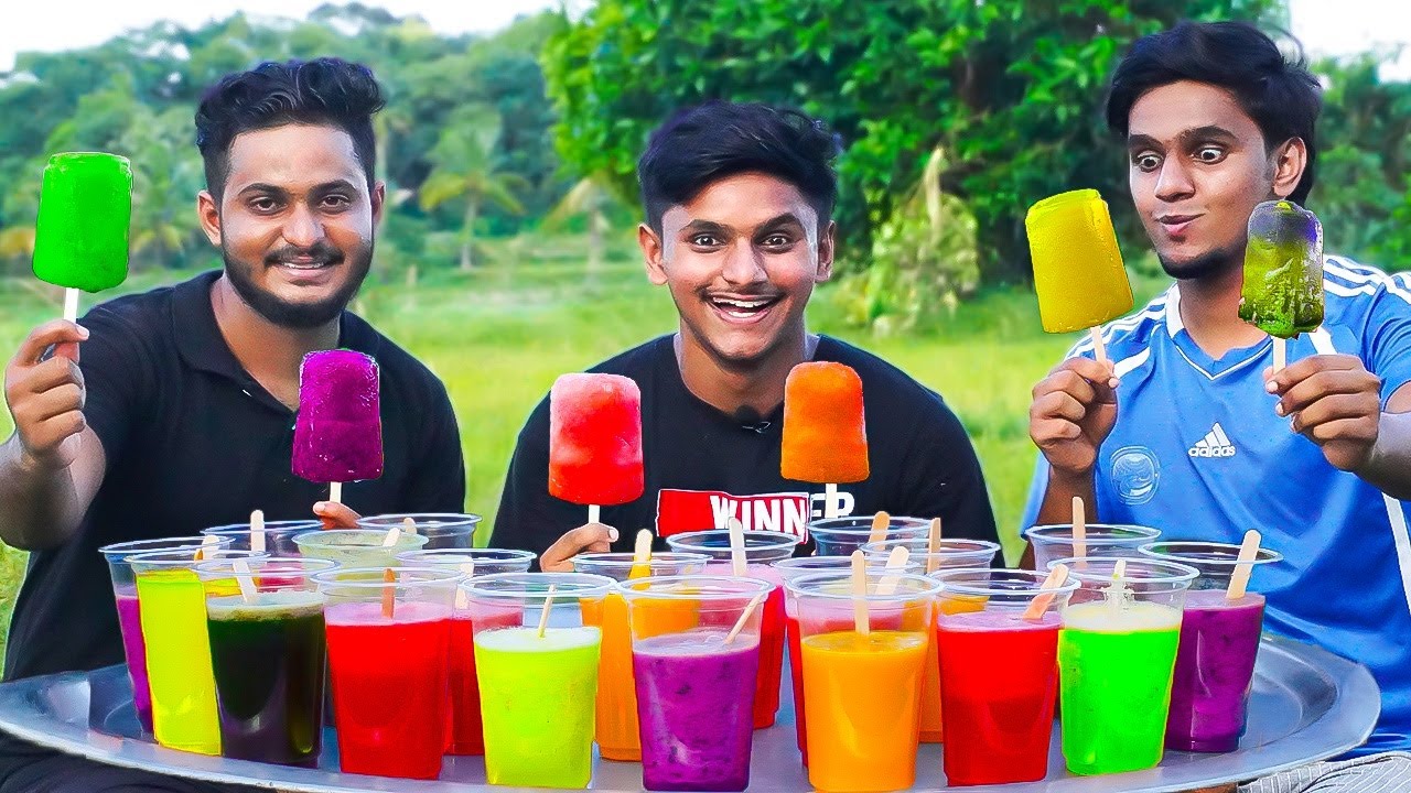 Kuchi Ice Recipe | Fruits Ice | mango ice |grape ice |watermelon ice | popsicle without colour | f4p