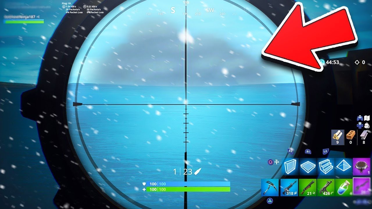 New SNOW STORM EVENT in Fortnite..
