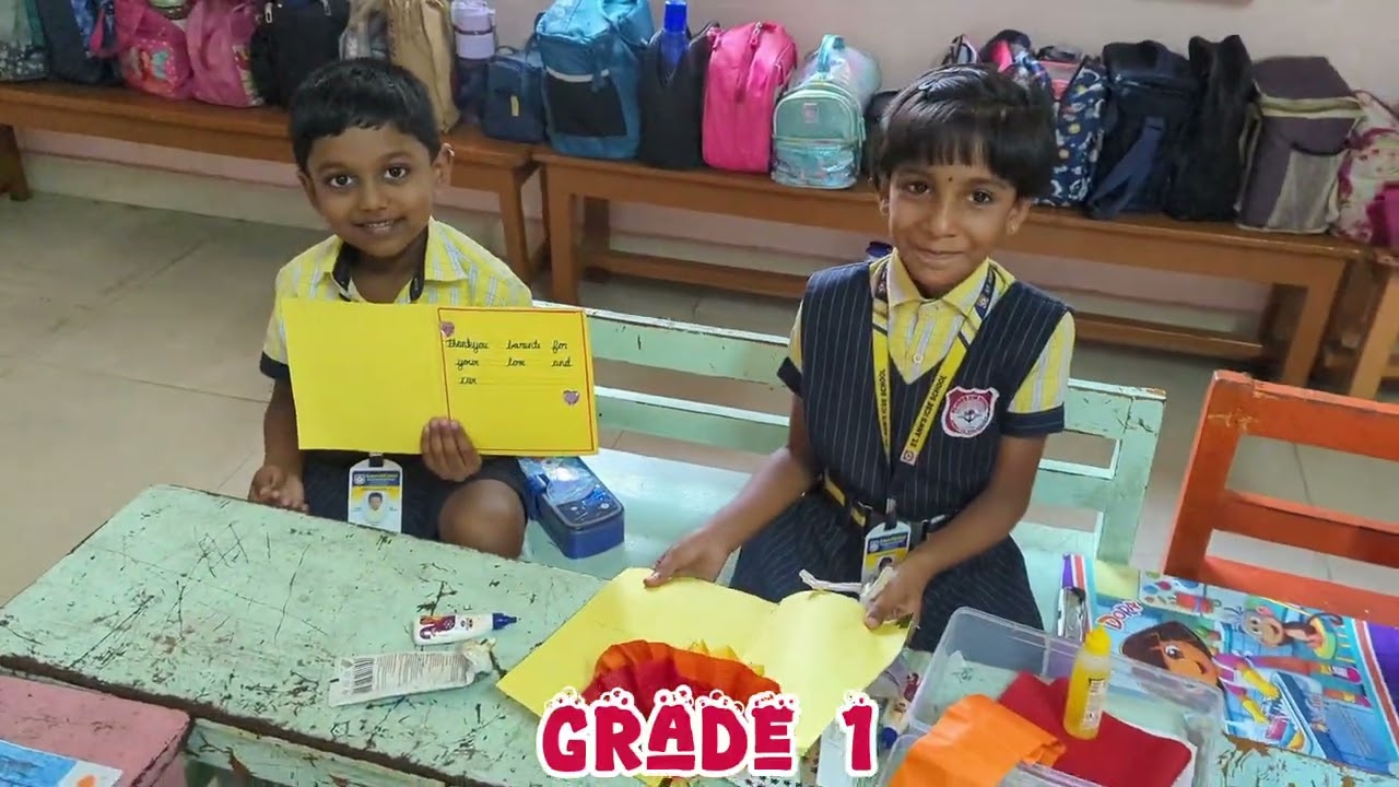 CARD MAKING COMPETITION HIGHLIGHTS @ ST ANN'S SCHOOL CISCE ,PANAGUDI