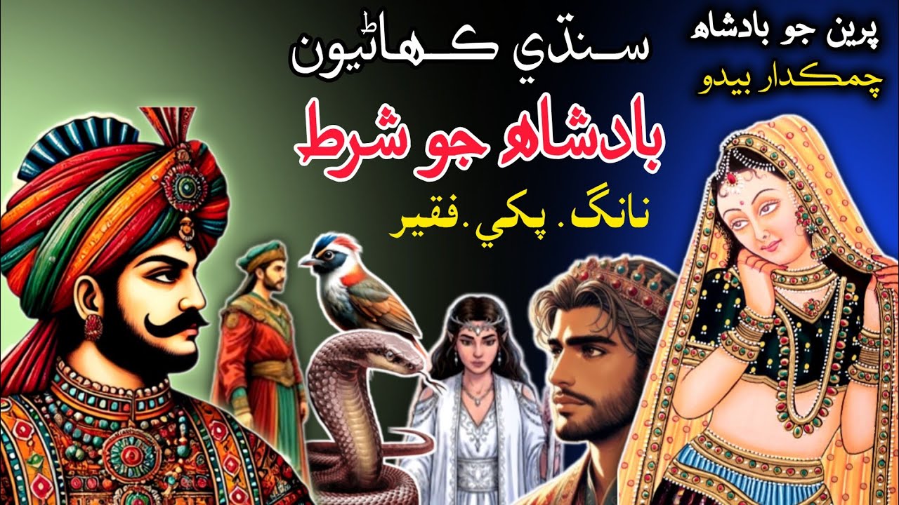 Badshah Jo unokho shart naag Aen faqeer Je Kahani | Sindhi Kahani