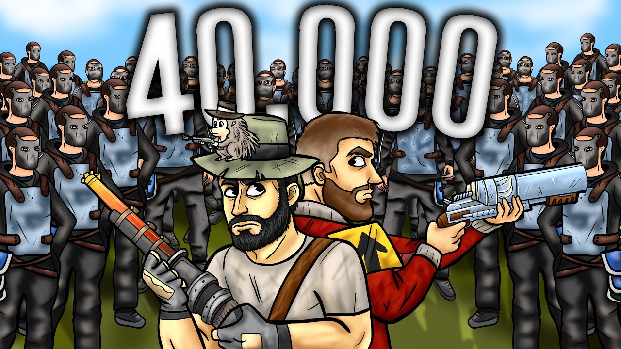 2 ПРОТИВ 600! ДУО 40 000 ЧАСОВ feat. @CHBG НАШЕ РАЗВИТИЕ УНИЧТОЖИЛО ВЕСЬ СЕРВЕР в Rust Раст
