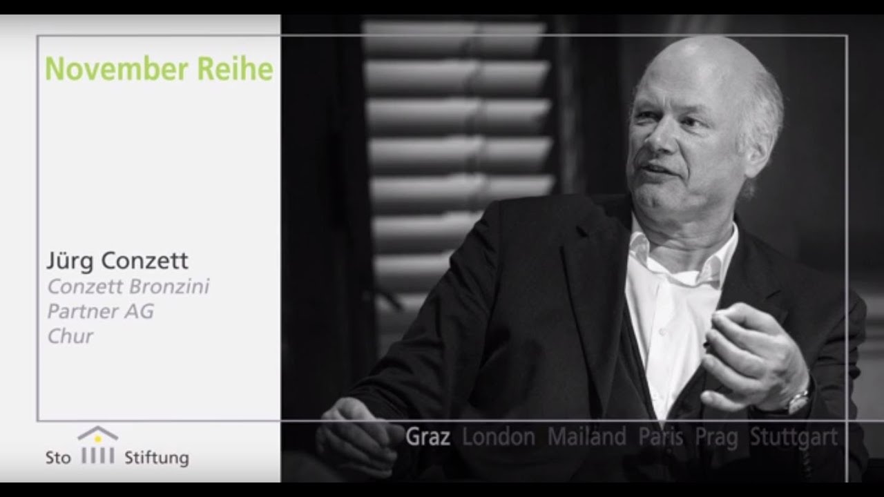 Jürg Conzett zur November Reihe in Graz