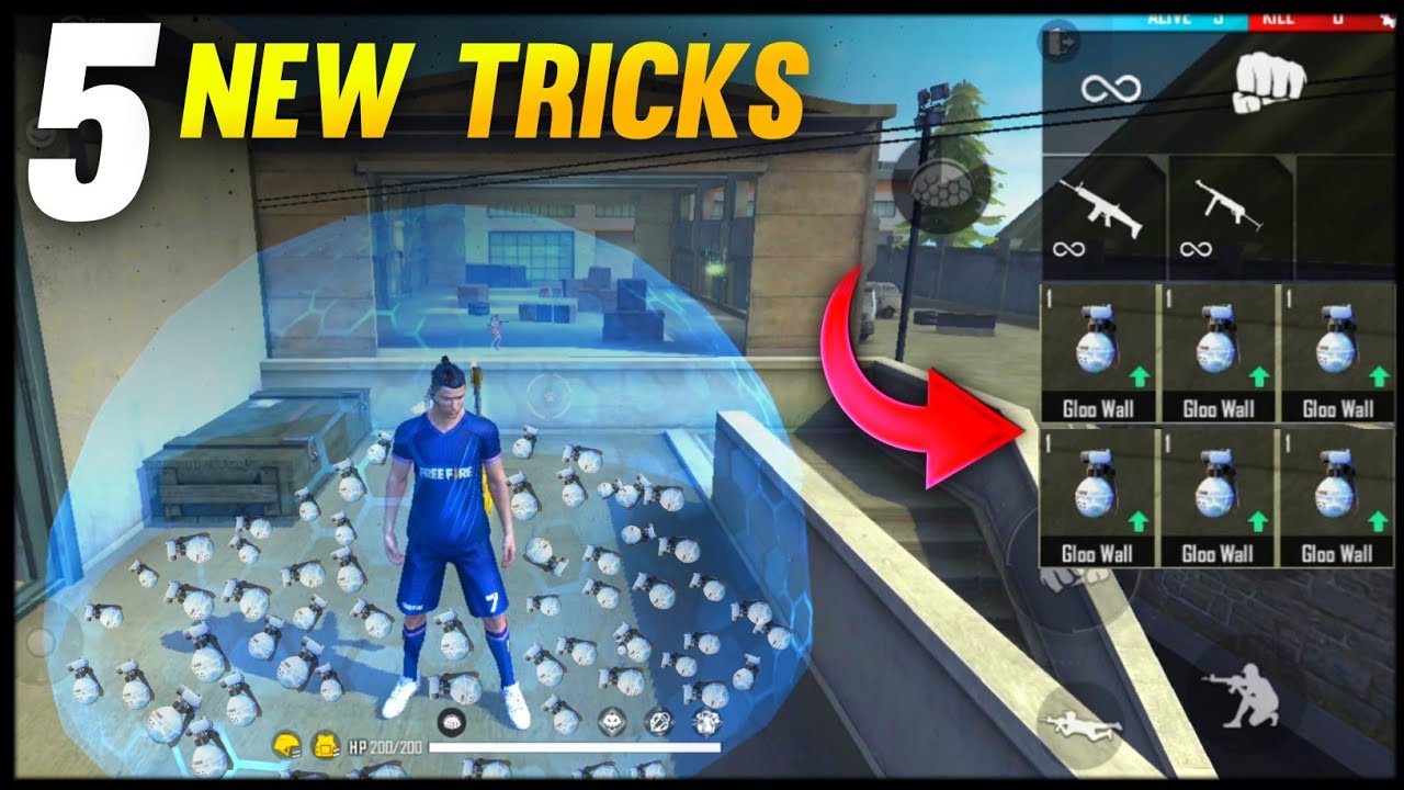 TOP 5 SECRET TIPS AND TRICKS IN FREE FIRE (PART - 32)