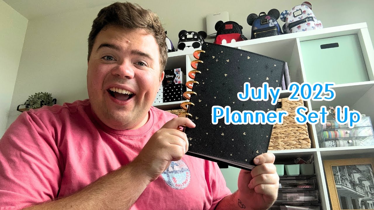 Classic Happy Planner Setup | July&ndash;December 2025 Memory Keeping Planner