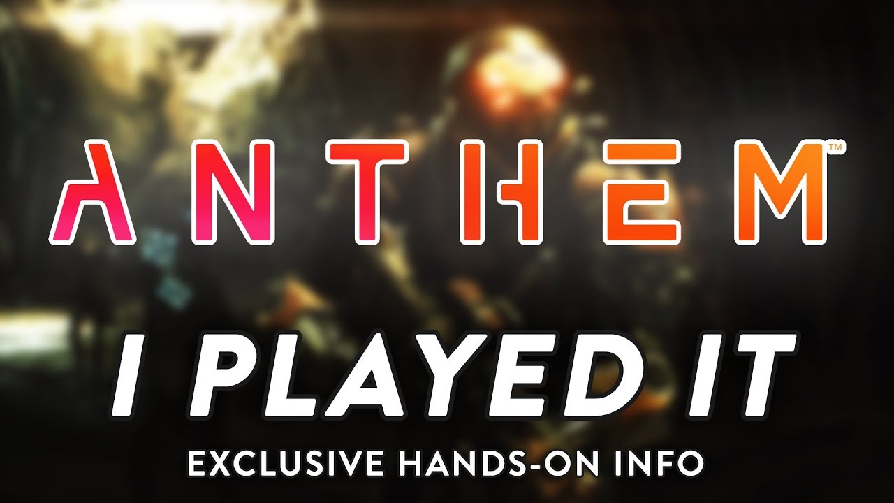 I Played Anthem for 20 Minutes at EA PLAY!! (Exclusive Hands-On Info)