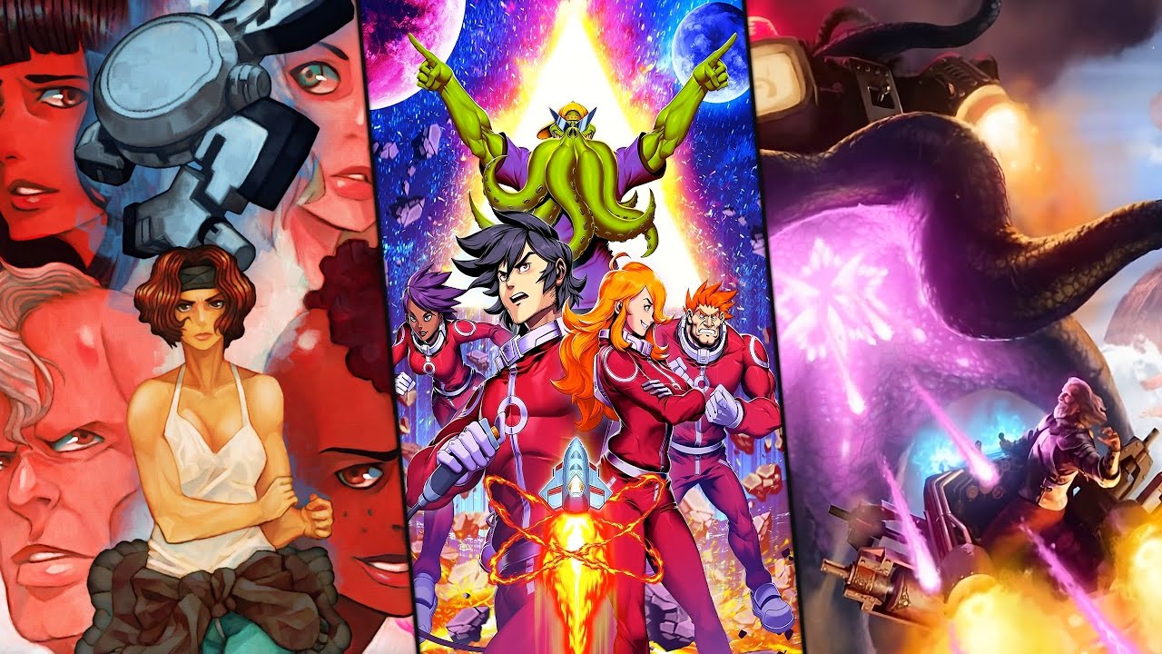 TOP 17 BEST Modern Indie Shoot 'Em Ups (SHMUPS) for PC 🕹️ | 2017 - 2023 Edition