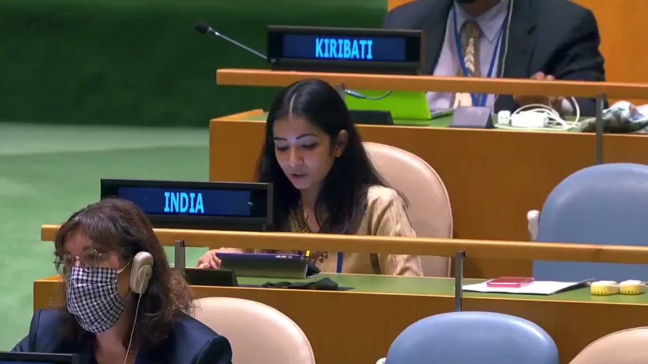 India reply at the UNGA | India - First Right of Reply, United Nations General Debate, 76th Session