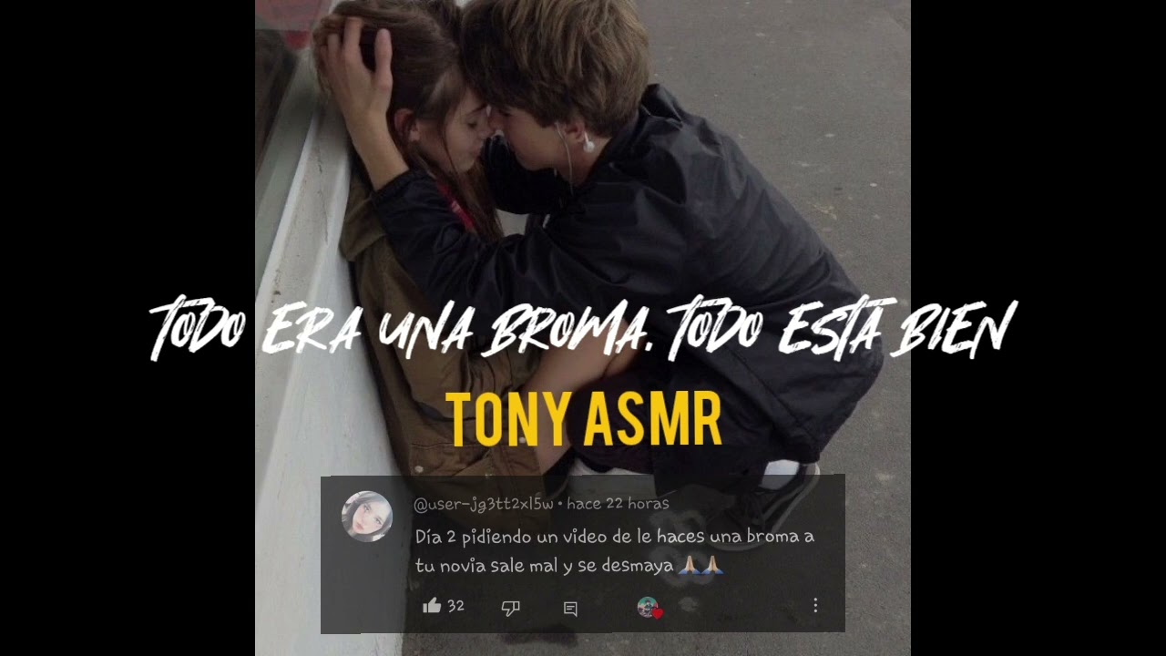 NOVIO TE HACE BROMA Y TE DESMAYAS ASMR / ASMR ROLEPLAY / NOVIO ASMR