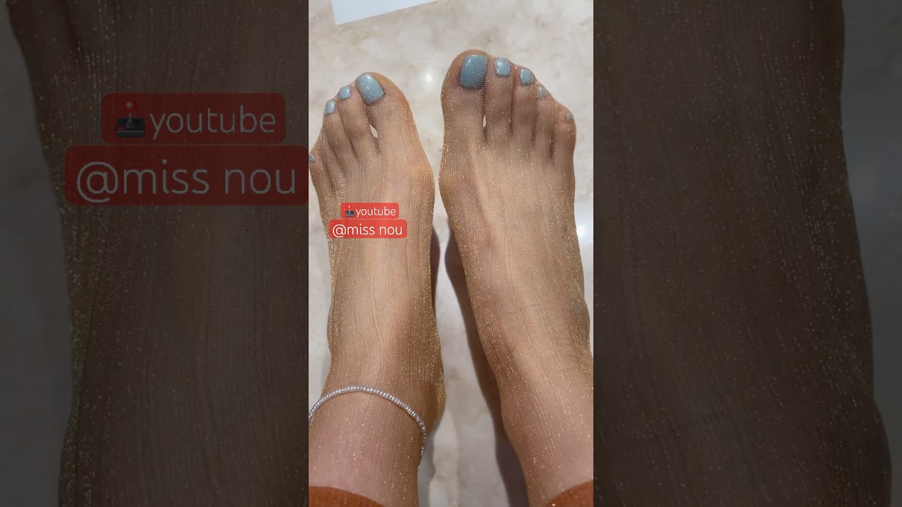 Girl summer socks collection | see through nylon wocks | painted toes #transparentsocks #meshsocks