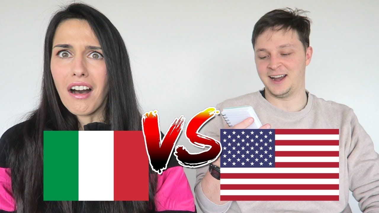 LANGUAGE CHALLENGE - Italy VS America