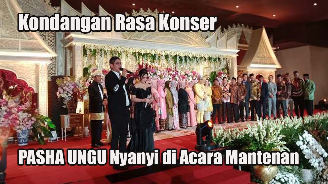 Pasha Ungu Nyanyi di Acara Mantenan - Kondangan Ngundah Mantu Bupati Karanganyar